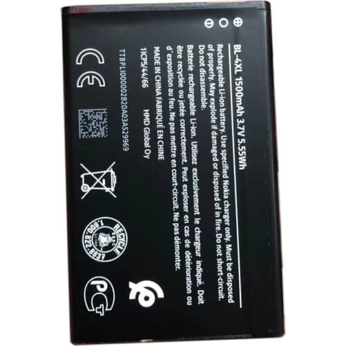 100% original new 1500mAh battery for nokia BL-4XL BL4XL 1150mAh BL-4WL BL4WL