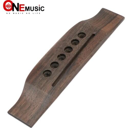 10pcs 6 String Rosewood 152.5MM Acousitic Guitar Folk Guitar Bridge for 41' Acoustic Guitar Luthiers