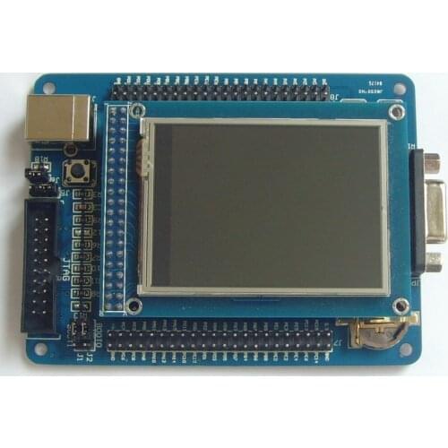 Free Shipping! 1pc ARM Cortex-M3 STM32F103VET6 STM32 development board + 2.4TFT Touch Screen