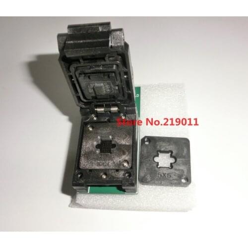 BGA24 to DIP8 Adapters for RT809H RT809F TL866CS TL866A EZP2010 EZP2013 Programmer +2pcs Chip Frame IC Size 6*4mm + 5*5mm Matrix