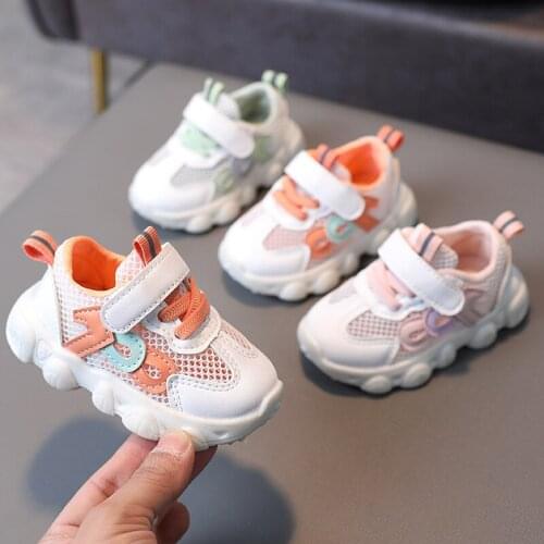 Baby First Walkers Toddler Sport Shoes Fashion.cool Walking Shoes All Seasons Non-slip Infant Sneakers Breathable/ Warm SMD008