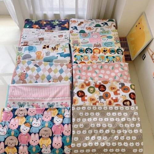 Kid Baby Long-staple Cotton Air-conditioning Quilt Kindergarten Soft Breathable Cartoon Soybean Fiber Summer Quilt Baby Bedding