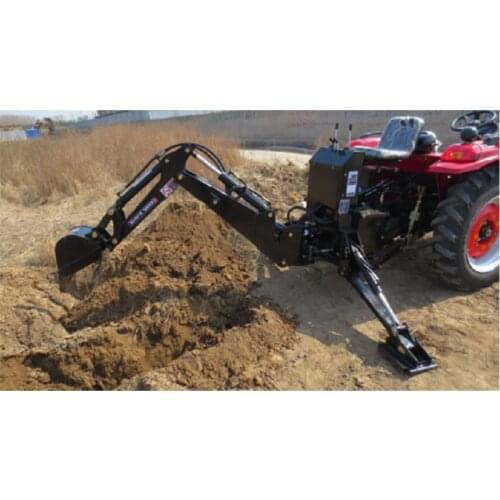 Backhoe For Farm Tractor Rear Excavator