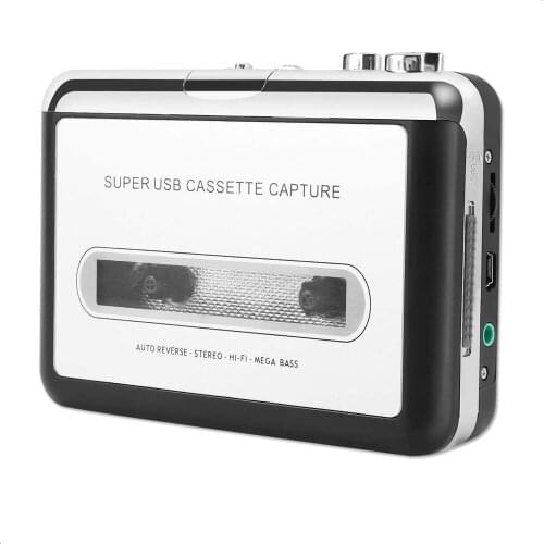 Usb walkman cassette player, you can convert all the old mix tapes and cassette into digital MP3 files to playback on iPod/MP3