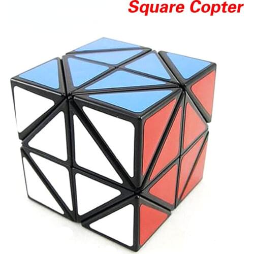LeFun Square Copter Magic Cube 2x2 Speed Twisty Puzzle Brain Teasers Challenging Intelligence Educational Toys For Children