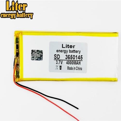 Polymer lithium battery 3.7 V 3650145 tablet computer with a built-in rechargeable lithium battery 4000 mah