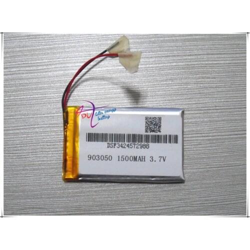 Liter energy battery 903050 3.7V 1500MAH lithium polymer battery 903048 MP4 electronic products Bluetooth stereo
