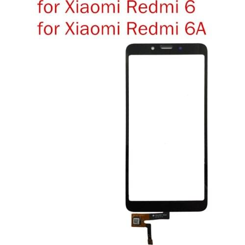 For Xiaomi Redmi 6/ 6A Touch Screen Glass Sensor Panel Front Glass Panel Digitizer Touchpad for Redmi 6A Repair Spare Parts