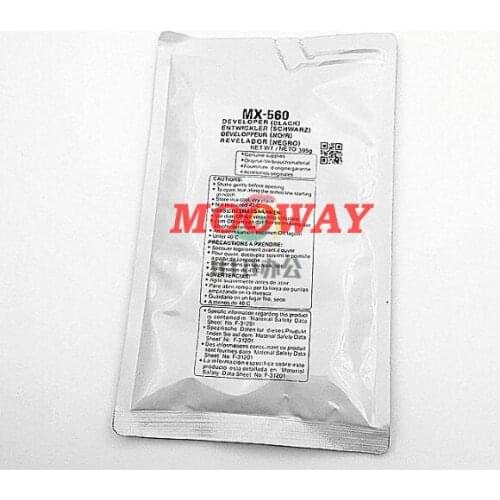 Compatible developer powder for Sharp MX-560 MX-561 B4621R 4621 5621 S361 S461 M3608 395g developer powder