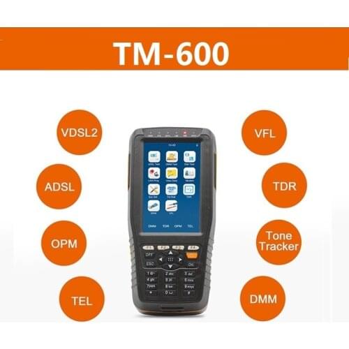 TM-600 VDSL VDSL2 Tester ADSL WAN & LAN Tester xDSL Line Test Equipment TM600