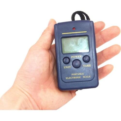 Black LCD Mini Electronic Scale Digital Scales 0.01kg - 40kg Hanging Scale Luggage Weight Balance Steelyard