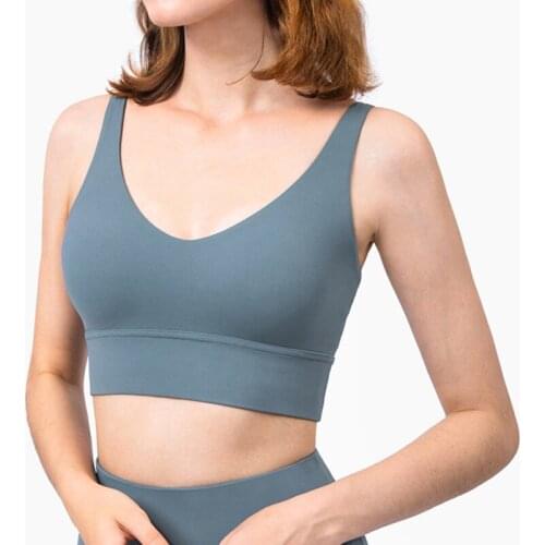 ASHEYWR Women Seamless Bras Sexy Solid Fitness Bras Push Up Slim Gather High Elastic Workout Underwear Female Top Shockproof