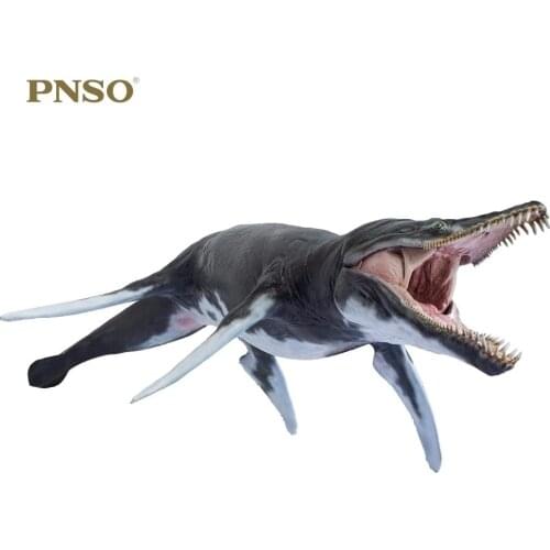 1:35 PNSO Marine Museum Animal Jeff The Kronosaurus Scientific Art Model Dinosaurs Classic Toys for Boys Movable Jaw