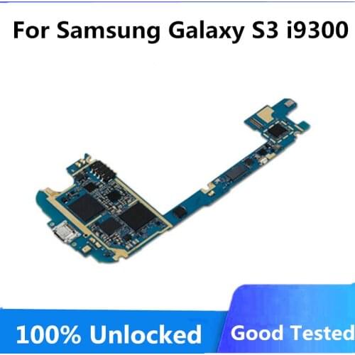 Original unlocked logic board,europe version for samsung galaxy S3 i9300 motherboard with android system