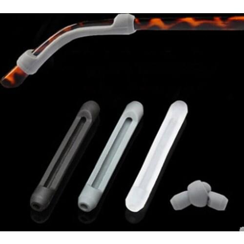 5 Pairs Sunglasses Slip Sets Glasses Leg Anti Slip Silicone Ear Hook Temple Tip Holder Hook Glasses Accessories
