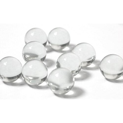 500pcs/pack 10mm Glass Balls Transparent Solid Marble for Slingshot Shooting & Marble Track & Traditional Marbles Games