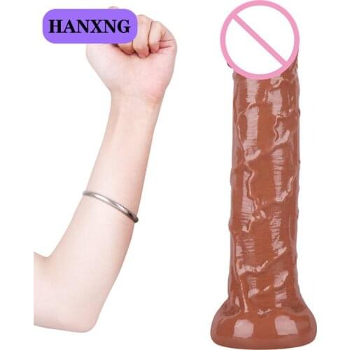 6cm Huge Dildo For Women Strap On Consoladoresmasculinos Anal plug Realistic Penis Dildosex Toy Sextouse Woman Sex Shop Sexy Toy