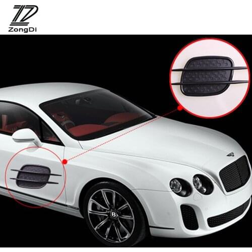 ZD 2Pcs Car Stickers Door side decorative wind net for Renault duster megane 2 Audi a4 b6 a6 c5 Lada granta VW polo accessories