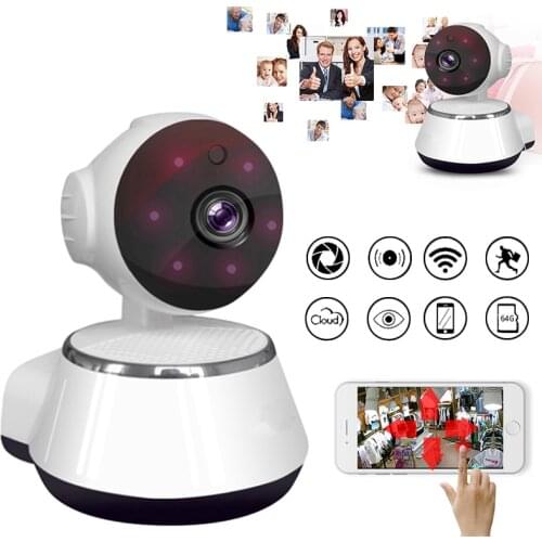 720P MINI Home Security IP Camera Two Way Audio Wireless Mini Camera 1MP Night CCTV WiFi Camera Baby Monitor
