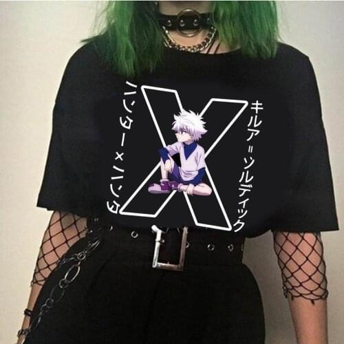 2020 Hot Anime Hunter X Hunter T Shirts Men/women Fashion Hip Hop Harajuku New High Quality killua Shirts
