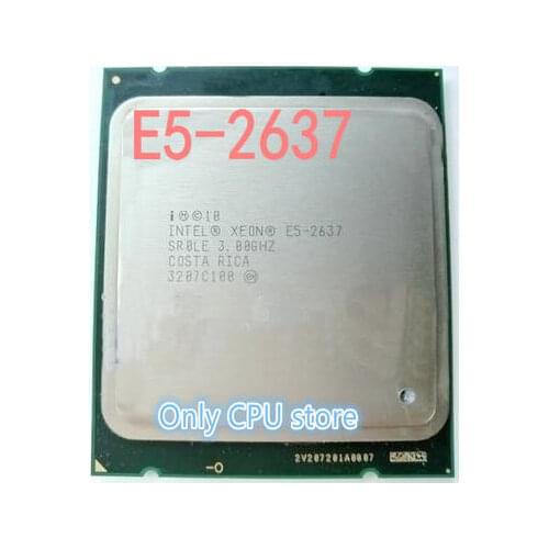 Intel Xeon CPU E5-2637 SR0LE 3.00GHz 2-Core 5M LGA2011 E5 2637 processor