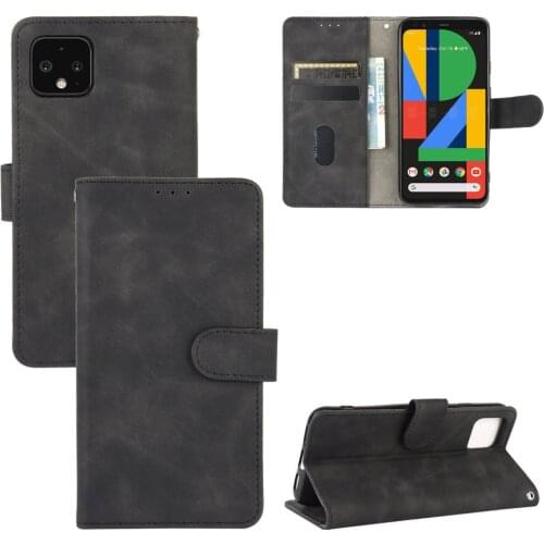For Google Pixel 4 Luxury Skin texture PU Leather Wallet Card Slots Case For Google Pixel 4 XL 4XL Pixel4 Pixel4XL Phone Bags