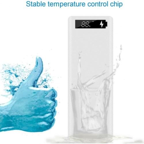 Detachable LCD Display DIY 10x18650 Battery Case Power Bank Shell External Box without Battery Charging Box For Smartphone