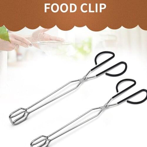 Extra Long Scissor Tongs 41cm Stainless Steel Barbecue Grilling Tongs Cooking Tool Kitchen Supply Dropshipping