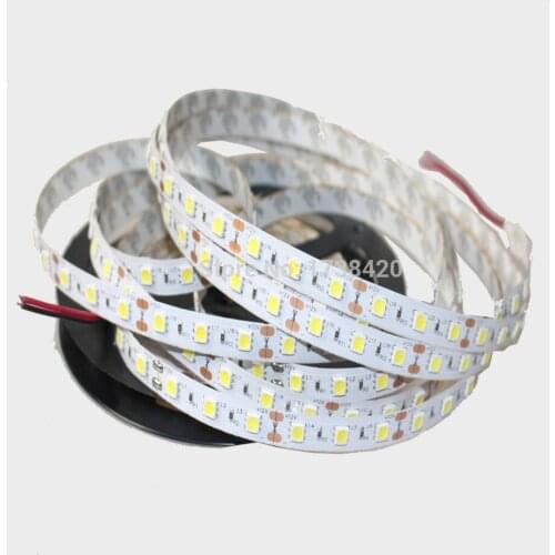 100m/lot LED Strip 5050 IP22 DC 12V rgb LED tape neon 60Leds/m RGB/Red/Yellow/Blue/Green/Warm white/White 300Led 5m