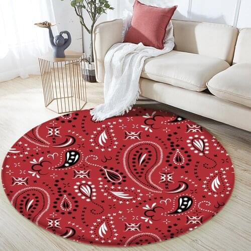 Good Quqlity Flannel Paisley Style Pattern Rug&Carpet Non-slip Bath Mat Soft Fluffy Living Room Bedroom Decorative Carpet Mats