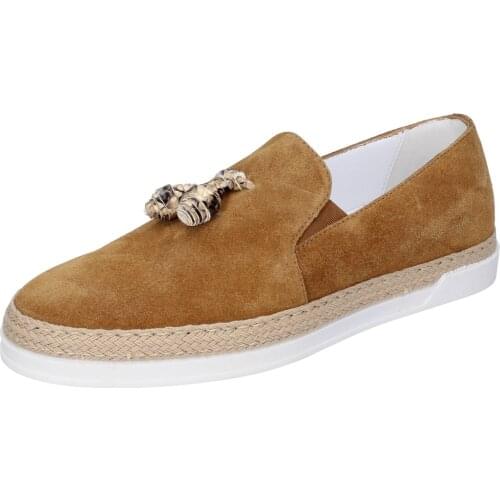TRIVER FLIGHT Slip on women brown suede