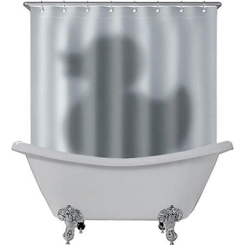 2020 Original 3D Waterproof Polyester Shower Curtain Duck Shadow Pattern With 12 Plastic Hooks Home Bathroom Curtains 200*180cm