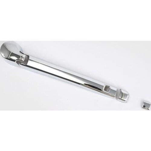 For Skoda Kodiaq 2017 4PCS ABS Chrome Car Rear Wipers Blade Decorative Frame Cover Trim Cover Trim Car Styling Accessories