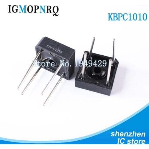 5PCS/LOT KBPC1010 10A 1000V DIP Diode Bridge Rectifier diode New