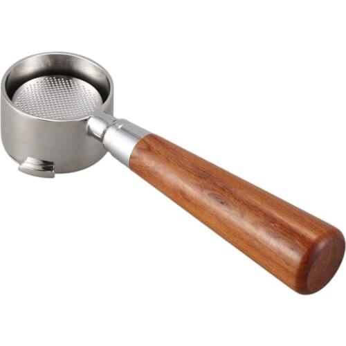 51mm Coffee Bottomless Portafilter Breadmaker Citrus Press Grind Brew Kitchen for Coffee Machine w/ Filter Basket