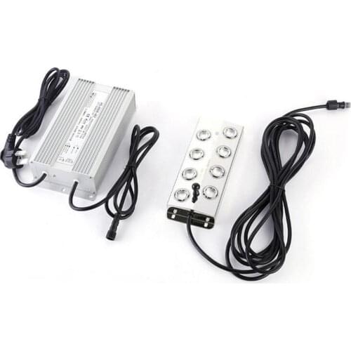 8 head atomizing plate,fog machine spray humidification and cooling landscaping,large rockery water sprayer,304SS fogging system