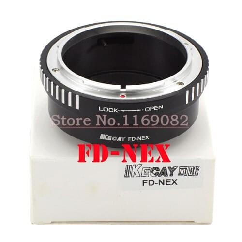 KECAY FD-NEX Lens adapter ringFor Can&n FD Lens And for S&NY NEX E Mount body NEX3 NEX5 NEX-5N NEX7 NEX-C3 NEX-F3 NEX-5R NEX6
