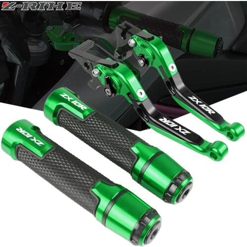Motorcycle Accessories Brake Handle Adjustable Brake Clutch Levers Handbar End Grips For Kawasaki ZX-10R 2006-2015 ZX10R ZX 10R