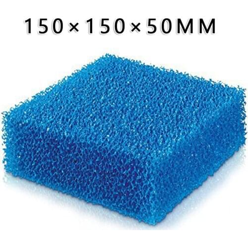 Aquarium Fish Tank Bio Filter Sponge Foam Media Pad Fine Mesh Biological Fish Pond Filter Foam Sponge Removing Waste