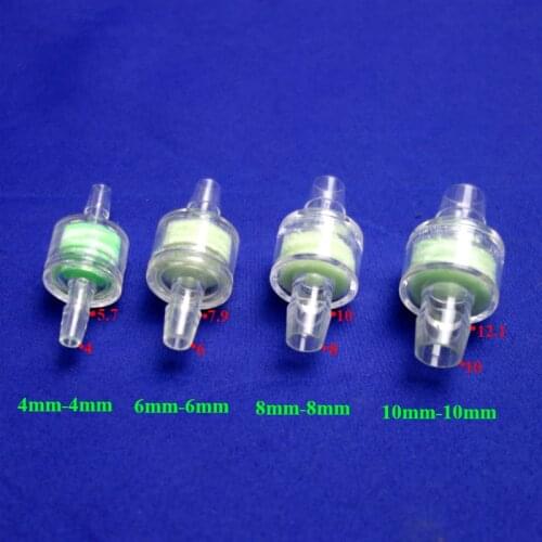 Aquarium Accessories Plastic Hose Barb Inline Filter For Hose ID 6mm 8mm 10mm 12mm