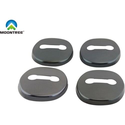 4 pcs Black Car Door Lock Protective Cover for Lexus NX IS CT ES RX NX200