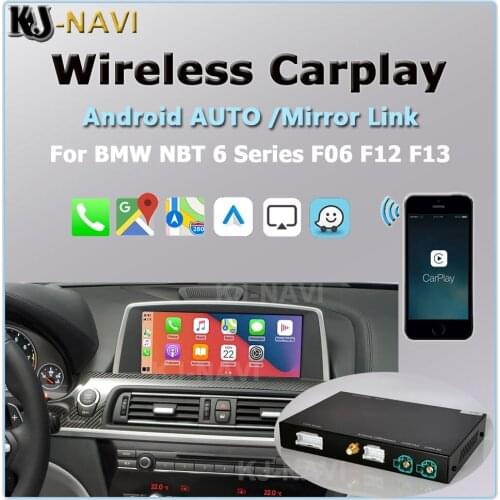 For BMW NBT 6 Series F06 F12 F13 2010-2016 With Android Mirror Link AirPlay Car Play Function Wireless CarPlay