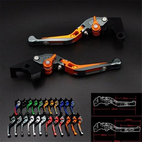 For Ducati 1198 S R 2009 2010 2011 CNC Adjustable Foldable Extendable Motorbike Red Brakes Clutch Levers