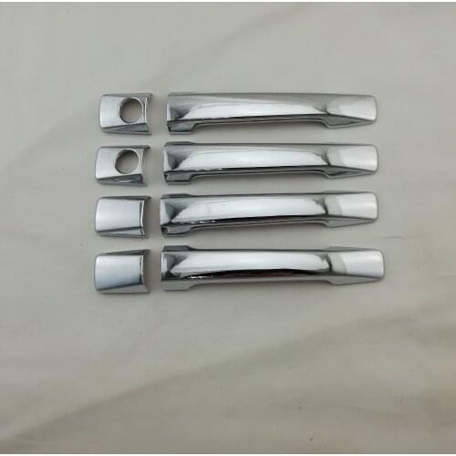 For Mercedes-Benz W124 1984-1996 High-quality Car The door handle Covers ABS Chrome Accessories Stickers Car Styling 8pcs
