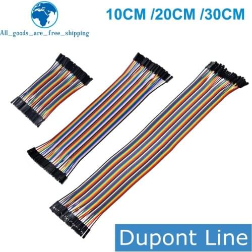 Dupont Line 10CM 20CM 30CM 40Pin Male to Male + Male to Female and Female to Female Jumper Wire Dupont Cable for Arduino DIY KIT