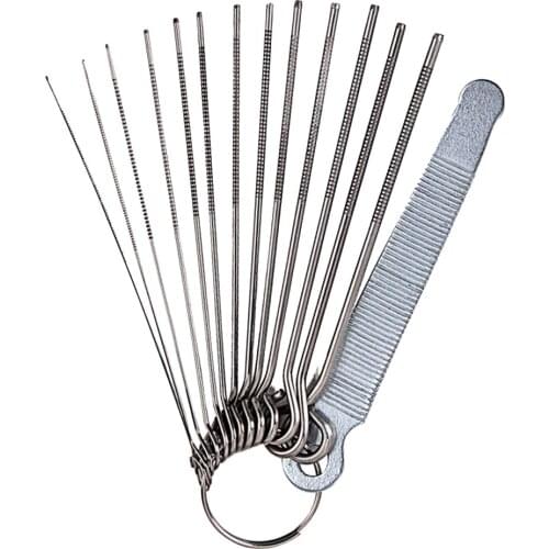 Guitar Nut Slotting Bridge Pin Hole Slot Kit Saw Rods Filing Luthier Set