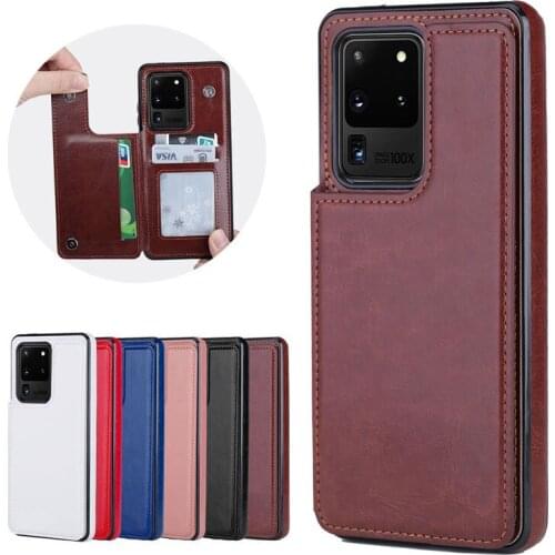 Multifunction Card Slot Wallet Cover Phone Case for Samsung S10 Lite 2020 A71 A51 S10e S20 Plus S20 Ultra Leather Cover Bag