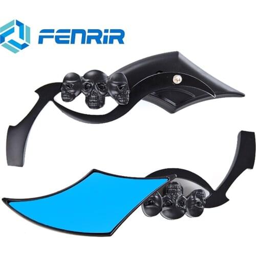 FENRIR Motorcycle Mirror for Harley Touring Sportster 883 Softail Indian Kawasaki Honda Shadow KTM Yamaha Xvs 650 Suzuki Triumph