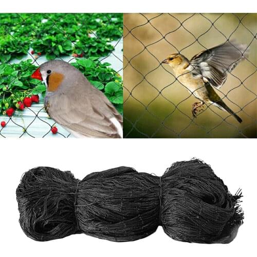 Anti Bird Net Plastic Pond Fruit Tree Vegetable Netting Protection Crops Protect Garden Mesh Pest Catching Bird Trap Protection