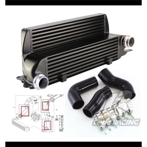 Intercooler Silicone Turbo EGR Hose Kit Fits For BMW E60 E61 5 Series 530d 525d